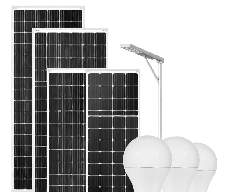 An image of Solar Panels, LED lighting products and Solar Street Lights